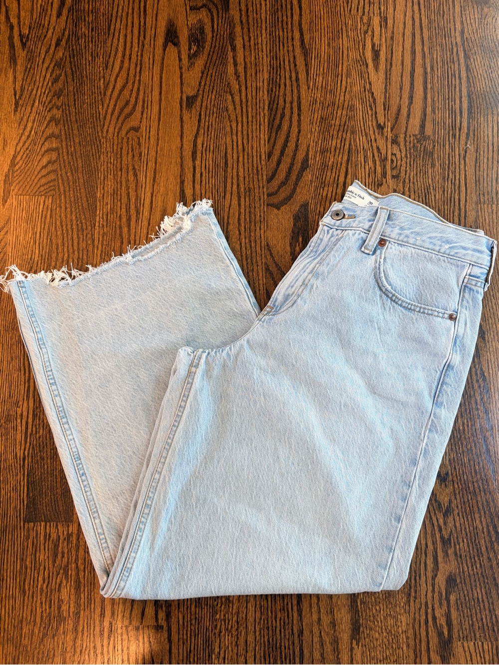 Abercrombie & Fitch Light Blue Ultra Loose - Low Rise - 30 Short